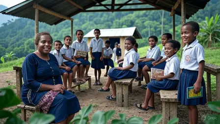 Papua New Guinea school