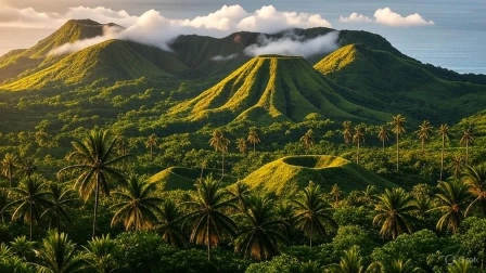 Volcanoes fiji