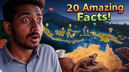 Indonesia facts in Hindi